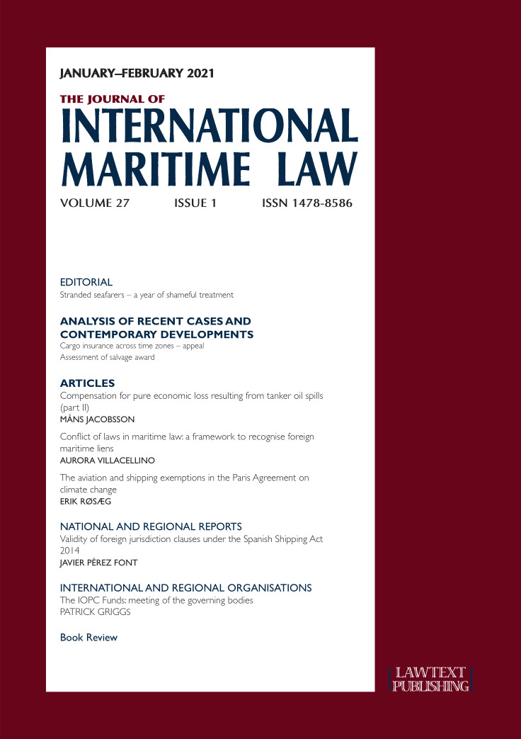 phd maritime law